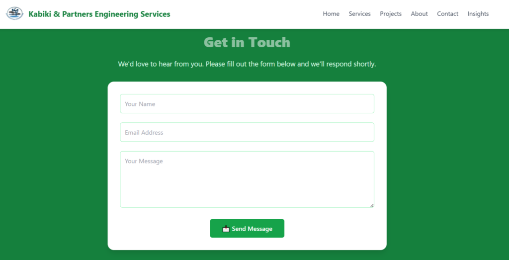 contact us